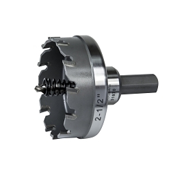Klein® 31870 Hole Cutter, 2-1/2 in Dia Cutter, Steel