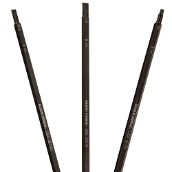 Klein® 32715 Adjustable Length Replacement Blade Set, Phillips®/Slotted/Square Point, #2 Phillips®, #1, 1/4 in, 3/16 in Slotted, #1, #2 Square Point, 4 to 8 in OAL, Steel