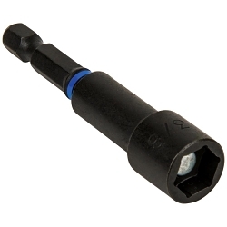 Klein® 32794 Pro Impact Ready Power Bit, 3/8 in Hex Point, 2.65 in OAL, 1/4 in, S2 Steel