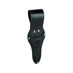 Klein® 5100M Medium Tunnel Loop Scissor Holder, Leather, Black