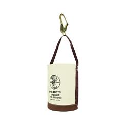 Klein® 5104OCTO Bottom Bucket Bag With Connection Points, 15 in H, #1 Canvas