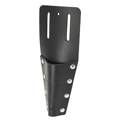 Klein® 5107-6 1-Pocket Slotted Pliers Holder, Leather, Black