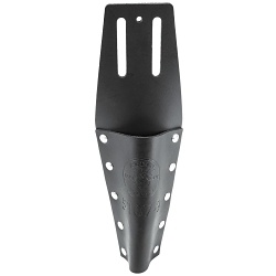 Klein® 5107-9 1-Pocket Slotted Pliers Holder, Leather, Black