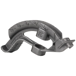 Klein® 51608 Conduit Bender Head, 10/22/30/45/60 deg Bend, 4-5/8 in Bend Radius, For Pipe Dia 1/2 in