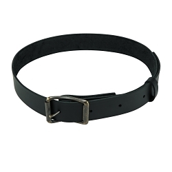 Klein® 5202L Heavy Duty General Purpose Belt, Size L, Leather, Black
