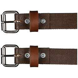 Klein® 5301-21 Climber Strap, For Use With Pole and Tree Climbers, 22 in L x 1-1/4 in W, Nylon, Brown
