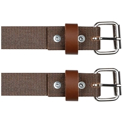 Klein® 5301-22 Climber Strap, For Use With Pole and Tree Climbers, 26 in L x 1-1/4 in W, Nylon, Brown