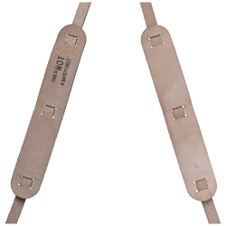 Klein® 5413 Work Belt Suspender, Leather, Light Brown