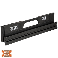 Klein® 54818MB Internal Rail Accessory, For Use With All MODbox™ Side Rail Attachments, Hard Plastic, Dark Gray