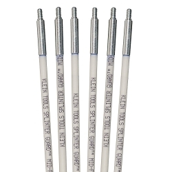Klein® 56430 Glow Rod Set, 30 ft L, 3/16 in Dia Pole, Fiberglass