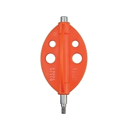 Klein® 56511 Fish Rod Attachment Set, 7 Pieces, For Use With Splinter Guard™ Rod, Neodymium Magnet/Polypropylene/Stainless Steel/Steel, Orange/Steel