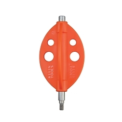 Klein® 56513 Replacement Fish Rod Whisk, For Use With 7-Piece 56511 Fish Rod Attachment Set, Splinter Guard™ 56400 33 ft Fish and Glow Rod Kit, Polypropylene/Stainless Steel, Orange