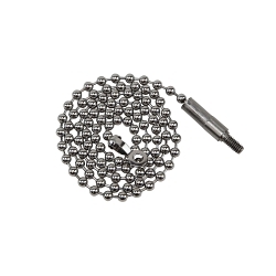 Klein® 56514 Replacement Fish Rod Chain, For Use With 7-Piece 56511 Fish Rod Attachment Set, Splinter Guard™ 56400 33 ft Fish and Glow Rod Kit, Stainless Steel/Steel, Gray