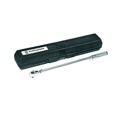 Klein® 57010 Torque Wrench, 1/2 in Drive, 30 to 250 ft-lb, Square Drive Ratchet Head, 24-1/4 in OAL, ASME Specified
