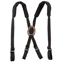 Klein® 5717 Heavy Duty Padded Suspender, Universal, Nylon, Black