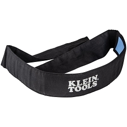 Klein® 60123 Cooling Bandana, 35.5 in L x 2 in W x 0.4 in H, Black, PVA, Tie Closure