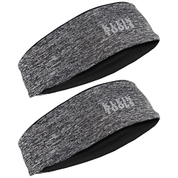 Klein® 60182 Reversible Cooling Headband, 2-3/4 in L x 2-3/4 in W x 6 in H, Polyester/Polyester Fabric/Spandex Mesh Fabric