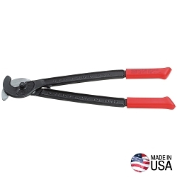 Klein® 63035 Utility Cable Cutter, 16-1/4 in OAL, For Wire THK 350 kcmil, Forged Steel Jaw