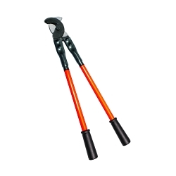 Klein® 63041TH Heavy Duty Cable Cutter, 1-3/8 in Cable/Wire, 25-1/2 in OAL, For Wire THK 500 kcmil Copper/750 kcmil Aluminum, Shear Cut, Steel Jaw