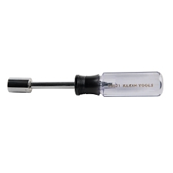 Klein® 65500 Standard Socket Wrench Set, Box Tool Storage, 1/4 in Drive, 6 Point, 13 Pieces