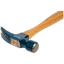 Klein® 832-32 Lineman's Claw Hammer, 15 in OAL, Smooth Face Surface, 32 oz High Carbon Steel Head, Straight Claw, Hickory Wood Handle