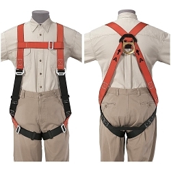 Klein® Klein-Lite 87140 Lightweight Unisex Fall Arrest Harness, Universal, Polyester Strap
