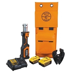 Klein® BAT207T44H BAT 7-Ton Cutters / Crimpers, 556 MCM Cutting, 20 V, 4 Ah Battery Li-Ion Battery
