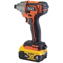 Klein® BAT20CD BAT Impact Driver, 1/4 in Drive Impact/Power Drive, 210 ft-lb Torque Rating, 20 V, 8.7 in OAL