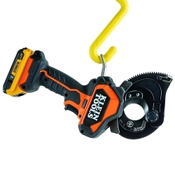 Klein® BAT20GD10 BAT Gear-Driven Cable Cutters, 1000 MCM, 1500 MCM Cutting, 20 V, 2 Ah Battery Li-Ion Battery