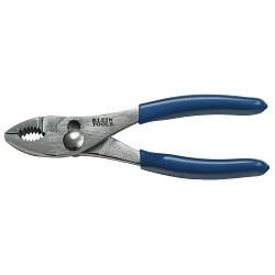 Klein® D511-6 Slip Joint Plier, 1.188 in L x 1.188 in W x 3/8 in THK, 6.563 in OAL