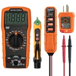 Klein® MM320KIT Electrical Test Kit, ABS
