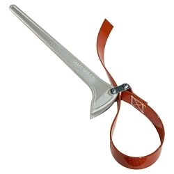 Klein® Grip-It® S-18H Adjustable Strap Wrench, 1-1/8 to 8 in Pipe, 1-1/8 to 8 in OD Tubing