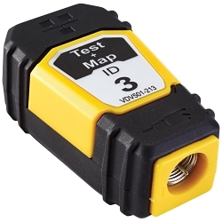 Klein® Test-n-Map™ VDV501-213 Replacement Remote, For Use With Scout® Pro 2, Scout® Pro 3 and Commander® Series Testers, No. 3, Overmold Grip, RJ11/RJ12/RJ45 Coaxial F-Connector, Polycarb/Rubber/Steel