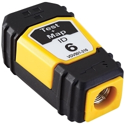 Klein® Test-n-Map™ VDV501-216 Replacement Remote, For Use With Scout® Pro 2, Scout® Pro 3 and Commander® Series Testers, No. 6, Overmold Grip, RJ11/RJ12/RJ45 Coaxial F-Connector, Polycarb/Rubber/Steel