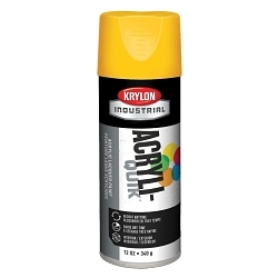 Krylon® ACRYLI-QUIK™ K01301A07 Acrylic Lacquer Paint, 12 oz Container, Aerosal Spray Form, Crystal Clear, 15 to 20 sq-ft Coverage