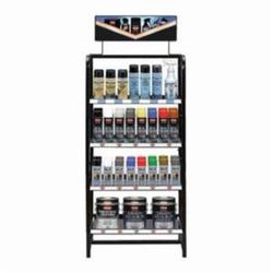 Krylon® POPKIND Industrial Display Rack, 64 in H x 2 ft W x 17 in D, Black
