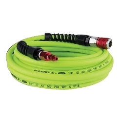 Legacy™Flexzilla® HFZP1425YW2 Pro Air Hose, 1/4 in Nominal, MNPT End Style, 25 ft L, 300 psi Working, Hybrid Polymer