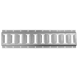 Lift-All® 60801 Vertical E-Track, 10 ft L, Steel Strap