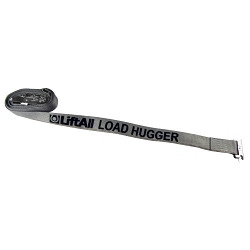 Lift-All® LoadHugger® 60809 Logistic Strap With Ratchet Buckle, 16 ft L x 2 in W, 1000 lb Load, Spring E-Track End Style