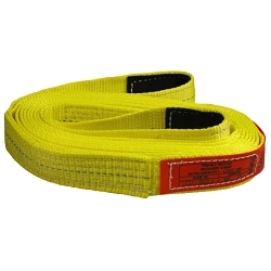 Lift-All® TS2803NX25 TS2803N Tow Strap V-Assembly, Nylon, Yellow