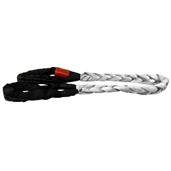 Lift-All® B6E180X12 B6E180 Endless Tuflex Round Slings, 7 ft L, 42800 lb, Polyester, White