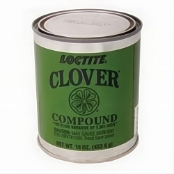 Loctite® 232996 Clover® Silicon Carbide Grease Mix, 1 lb Can, Liquid/Viscous Form, Gray