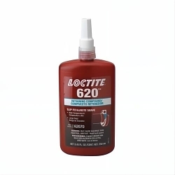 Loctite® 135515 620™ High Viscosity High Temperature Retaining Compound, 250 mL Bottle, Liquid, Green, 1.1599999999999999