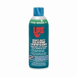 LPS® 51516 Heavy Duty Silicone Lubricant With Detex, 16 oz Aerosol Can, Liquid Form, Water White, 0.92 to 0.94