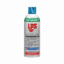 LPS® FOODLUBE® 57316 Synthetic Penetrating Oil, 16 oz Aerosol Can, Liquid, Clear, 0.8 to 0.87