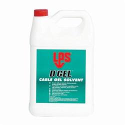 LPS® 61201 D'Gel® Cable Gel Solvent, 1 gal Can, Orange Odor/Scent, Clear Water White, Liquid Form