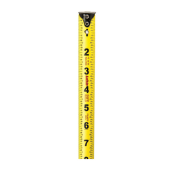 Crescent® AL725MAGN 700 Tape Measure, 25 ft L x 1 in W Blade, Steel Blade, 1/32 in Graduation