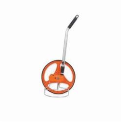 CrescentĀ® MW38M Contractor's Measuring Wheel, 9999 ft 11 in Measuring, 12-1/2 in Dia Wheel, Retractable Handle
