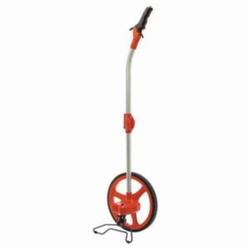 CrescentĀ® PSMW38 PRO Contractor's Measuring Wheel, 9999 ft 11 in Measuring, 12-1/2 in Dia Wheel, Retractable Handle