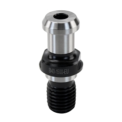 Lyndex-Nikken B40-1500-EU Pull Stud Retention Knob, M16 P-2 Thread, 75 deg, 0.746 in Dia Knob, BT40 Taper, 2.126 in OAL